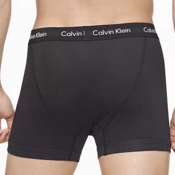 Men's Calvin Klein 3-pack Cotton Stretch Boxer Briefs,Black,Size S & M $47.50 - Picture 13 of 15